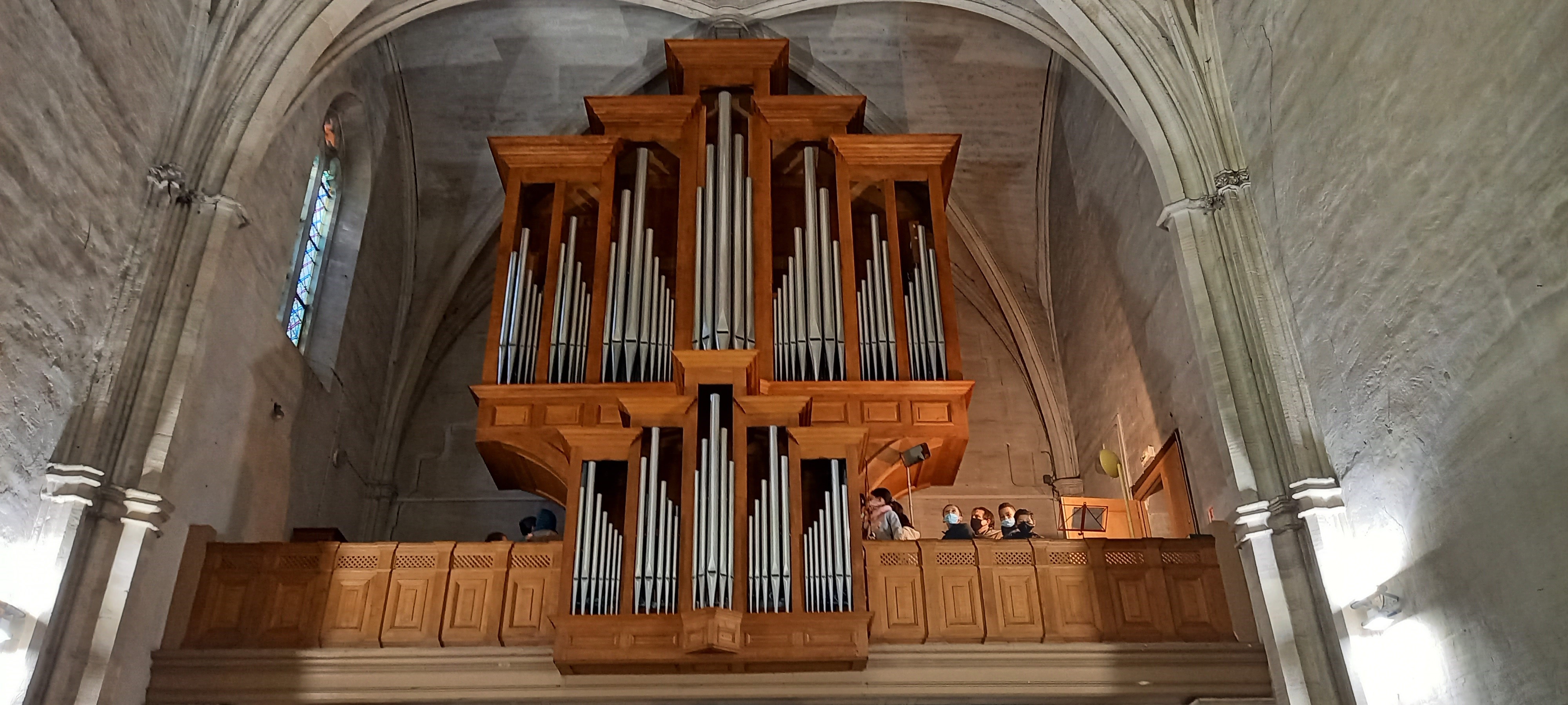 visite orgue © Isabelle Ronzier